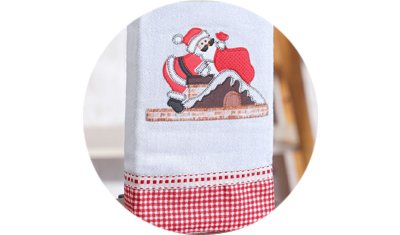 pano copa patchwork natalino noel