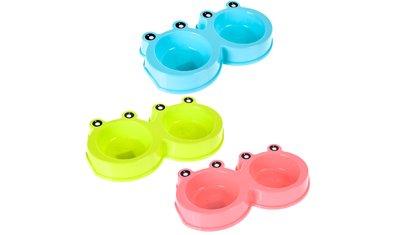comedouro duplo funny caes e gatos meu pet todos acabamento