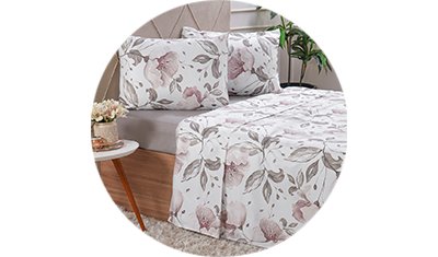 jogo de cama cotton touch 4 pecas glamour detalhe