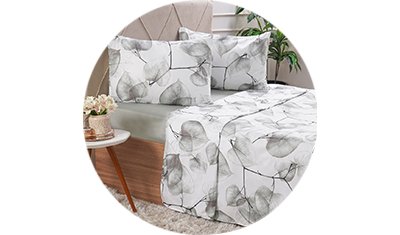 jogo de cama cotton touch 4 pecas nature detalhe