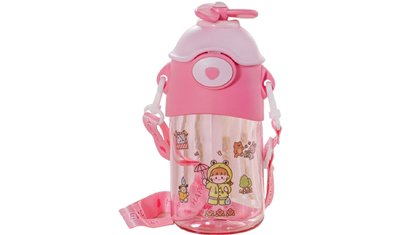 copo infantil helice 700ml rosa modelo
