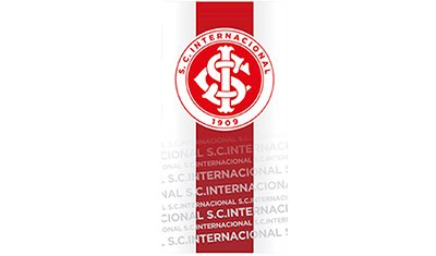 toalha de praia times de futebol internacional 40x140cm internacional detalhe
