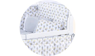 kit berco baby 8 pecas malha 100 algodao antialergico soninho cinza detalhes