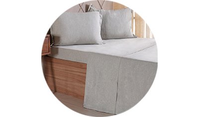 jogo de cama line stile 88 188 30 verde alfafa completo