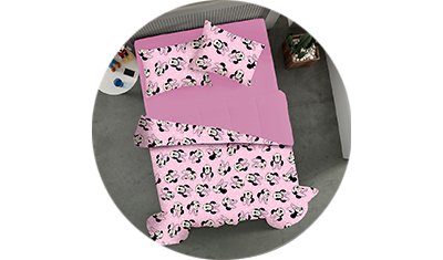 dredom casal mickey disney malha 100 algodao big minnie rosa cravo detalhe