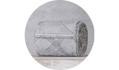 manta brushed new microfibra flannel platina detalhado