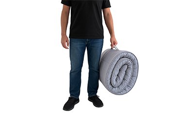 pillow top para caminhao universal 400 fios 5cm 200x80x5cm cinza bag transporte