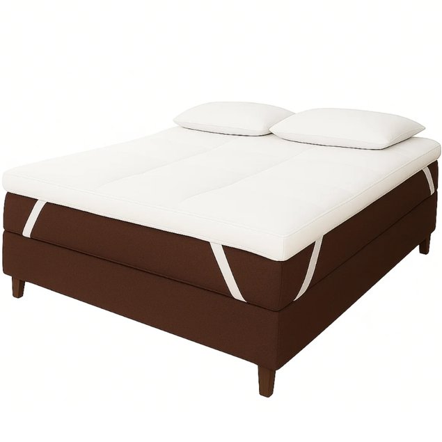 Pillow Top Casal 10cm 200 Fios Premium - Conforto Máximo - Home&cia