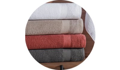 toalha de banho agra 100 algodao premium touch 70x140cm