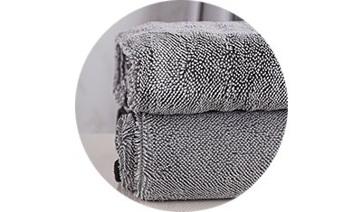 pano automotivo lint free nao solta pelos cinza felpa