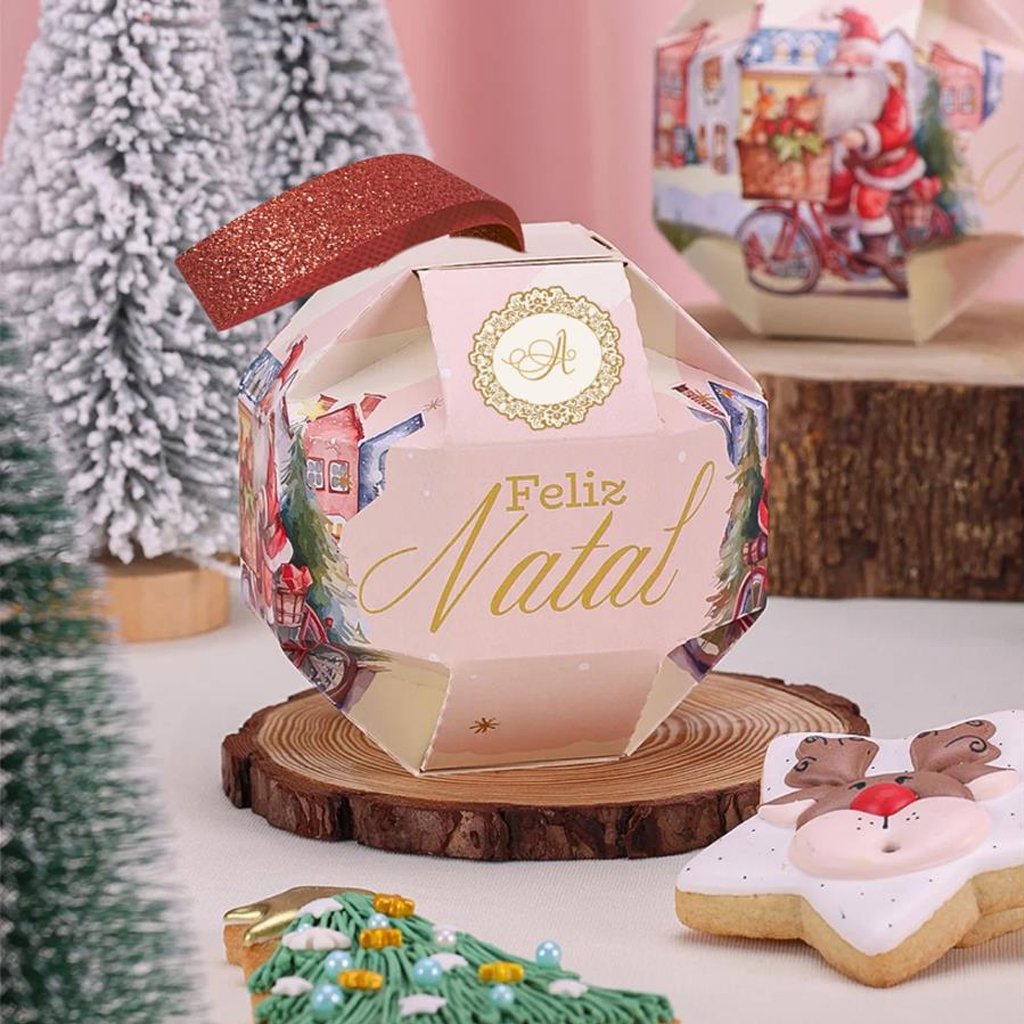 NATAL DESIGN × WOOD FUEL BOMBE MAT 1P ND Wax Melts Artesaly Natal Bolinha do Noel Pastilhas Aromáticas