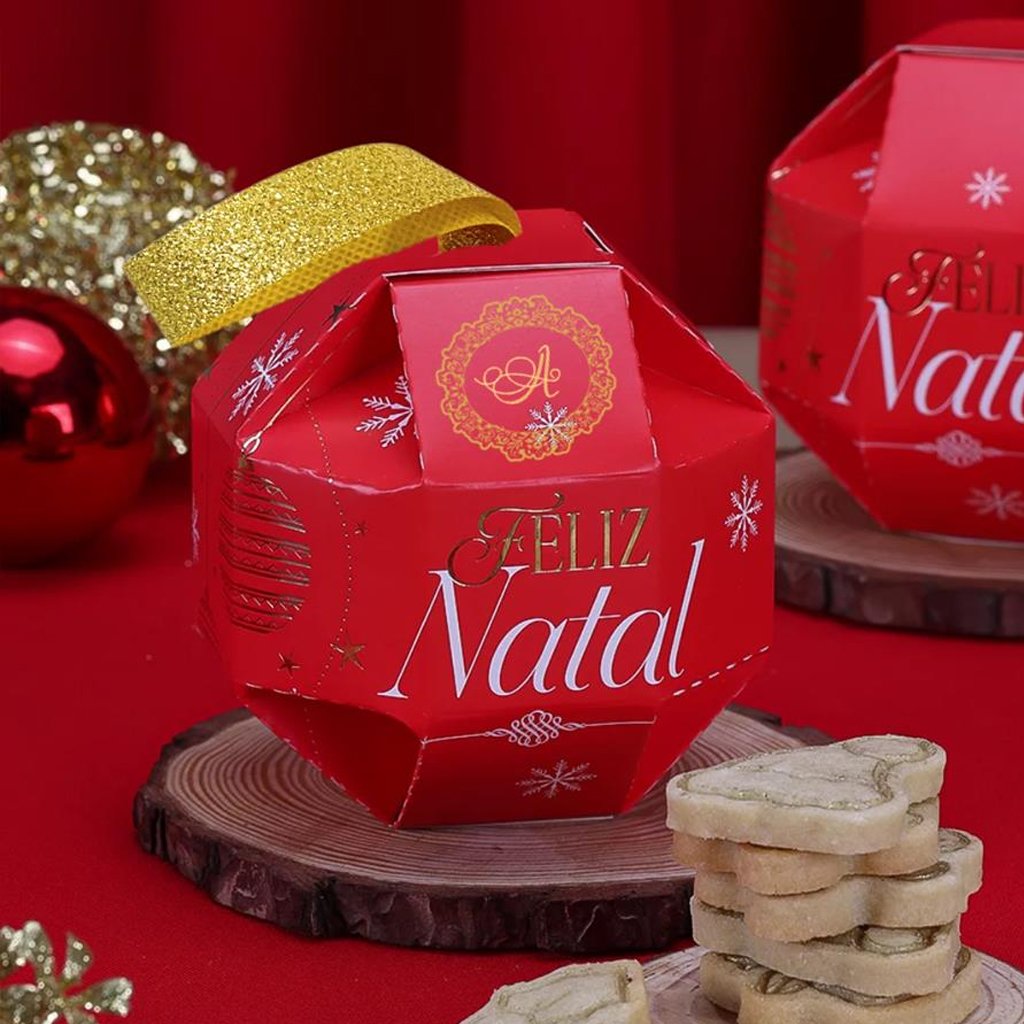 Kit 3 Wax Melts Natal Bolinha do Noel Pastilhas Aromática Artesaly