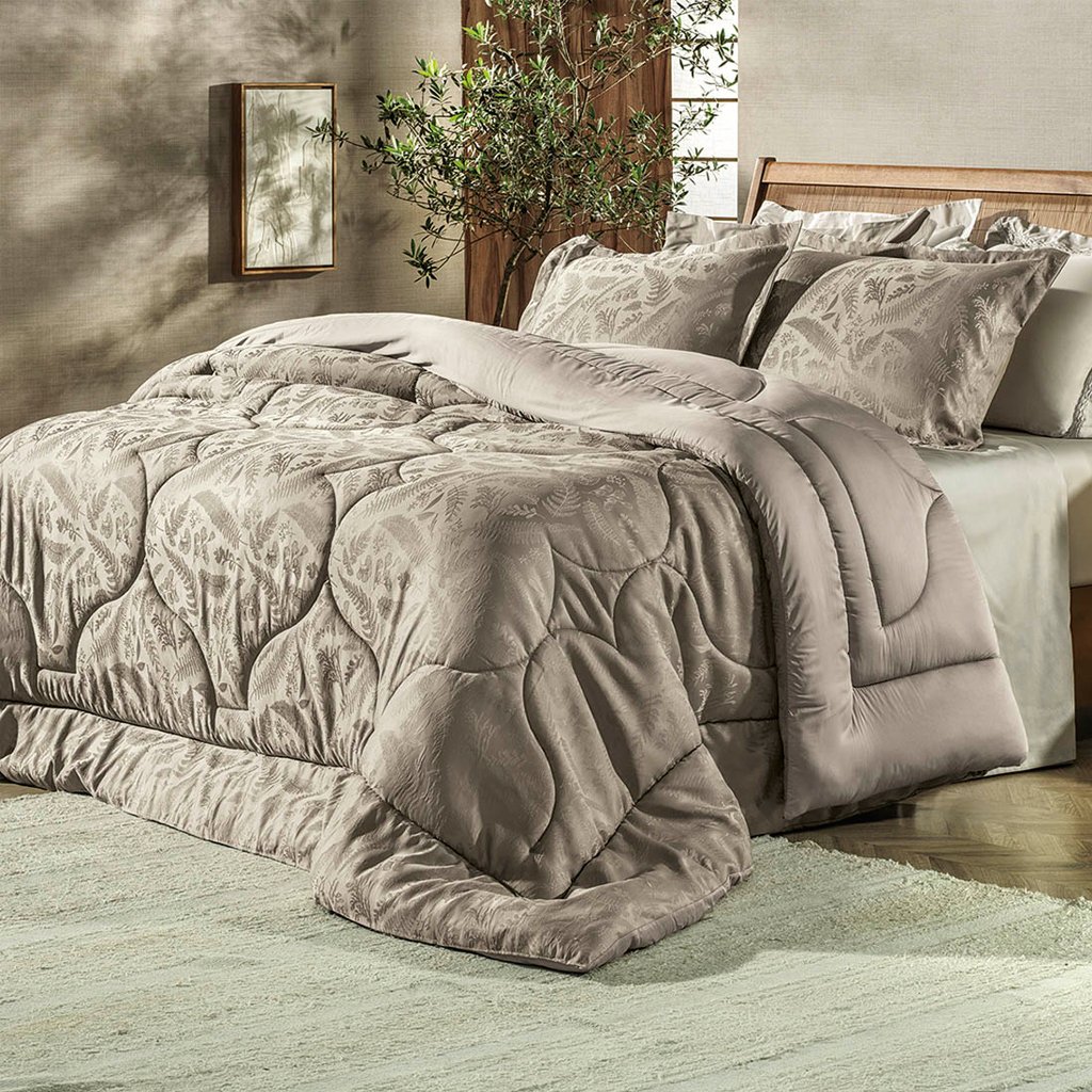 Edredom Queen Blend Sense Bambu Altenburg 260x240cm Jacquard Com